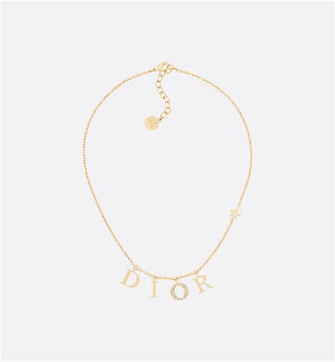 dior card necklace|necklace that says dior.